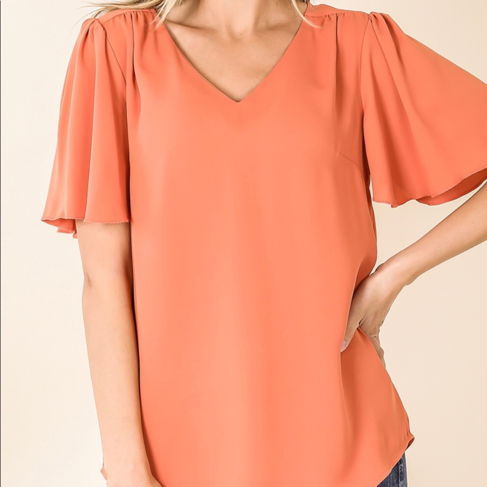 Bell Sleeve Top